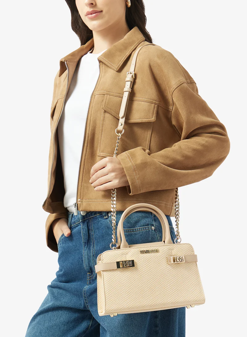 STEVE MADDEN  Snake & Smooth PU Small Tote for Women | Best Price UAE